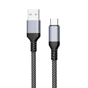 PJ-AC001(HQ/PM)Factory OEM Nylon Braided USB A to Type-C 2A-3A