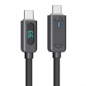 PJ-CC020 Type-C to Type-C Silicone Fast charging cable 3A 60W For iPhone Xiaomi  USB2.0 With the digital