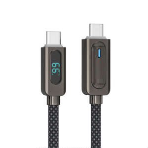 PJ-CC020B Type-C to Type-C Nylon Fast charging cable 3A 60W For iPhone Xiaomi  USB2.0 With the digital