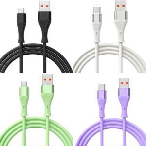 PJ-CC015 USB to Type-C Silicone Fast charging cable 3A 60W For iPhone Xiaomi  USB2.0
