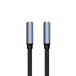 PJ-YC005F 3.5mm Audio to 3.5mm 4 Pole female to female Audio Aux Cable