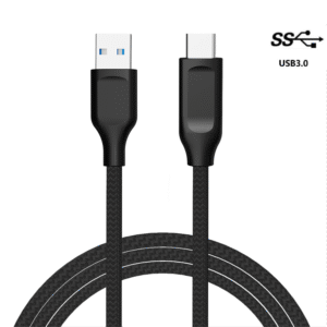 PJ-AC013B USB 3.0 5Gbps Braided Fast Data Transfer Cable